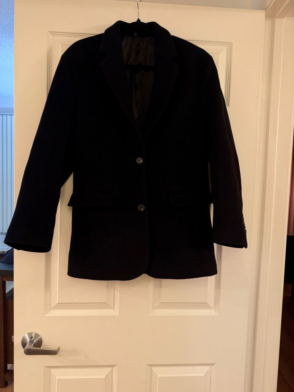 & Other Stories Stockholm Atelier Manteco Wool Black Blazer US 4